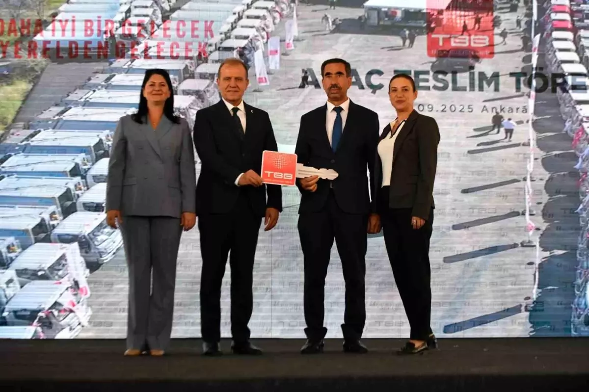 cameli belediyesine tbbden hibe kamyonet teslim edildi JVLVO67s