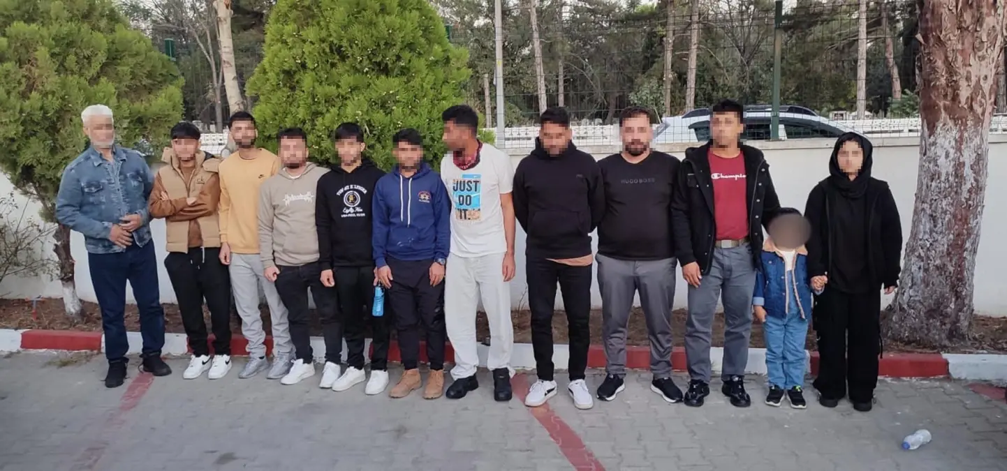 edirnede 12 kacak gocmen yakalandi DfaAPTmf