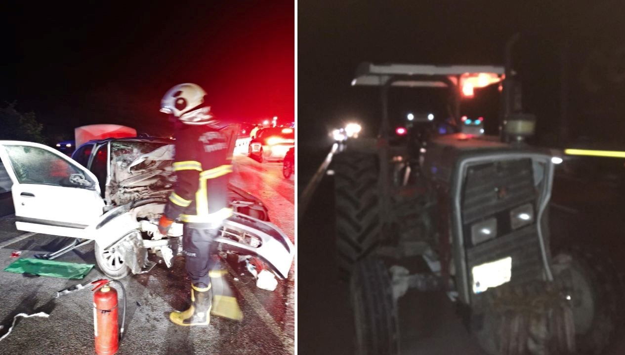 kastamonuda otomobil kum yuklu traktore carpti1 olu 5 yarali liH1LpeQ