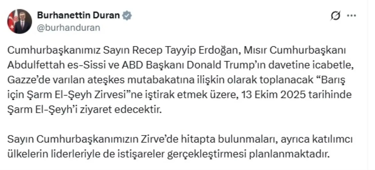 cumhurbaskani erdogan baris zirvesi icin misira gidiyor daMq9qTz.jpg