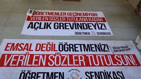 Öğretmenler Açlık Greviyle Hükümete Sesleniyor: “Sözler Tutulsun”